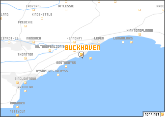 map of Buckhaven