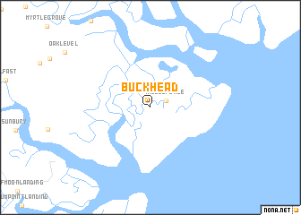 map of Buckhead