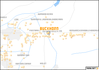 map of Buckhorn