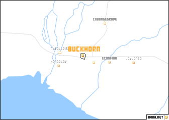 map of Buckhorn