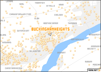 map of Buckingham Heights