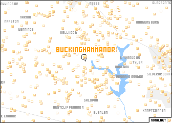 map of Buckingham Manor