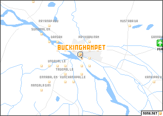 map of Buckinghampet