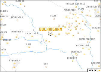 map of Buckingham