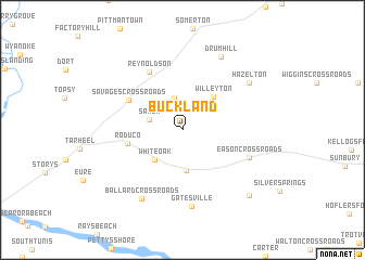 map of Buckland