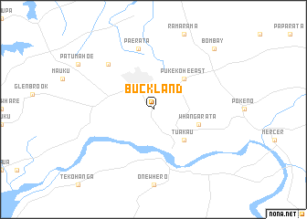 map of Buckland