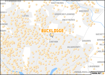 map of Buck Lodge