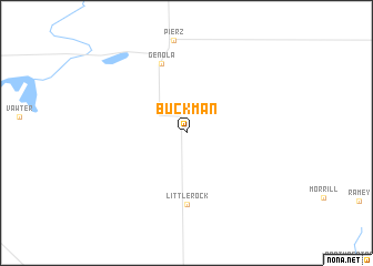 map of Buckman