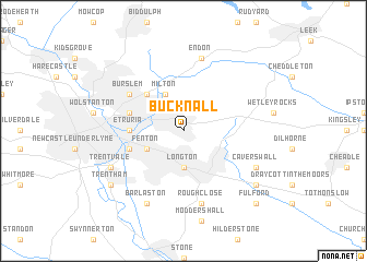 map of Bucknall