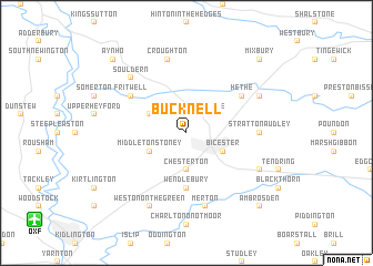 map of Bucknell