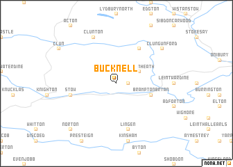 map of Bucknell