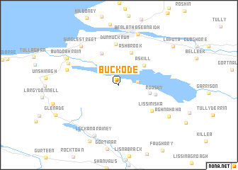 map of Buckode