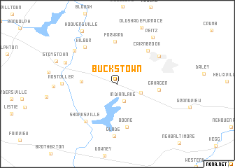 map of Buckstown