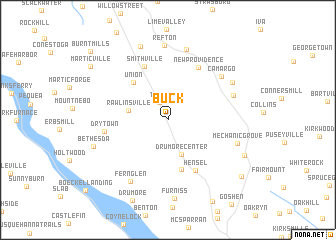 map of Buck