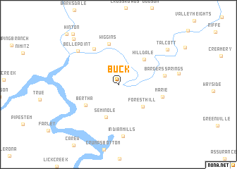 map of Buck