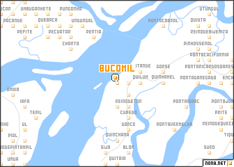 map of Bucomil