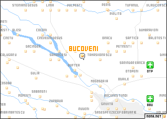 map of Bucoveni