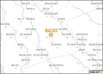 map of Bucov