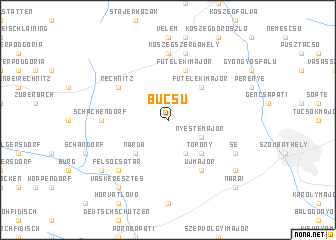 map of Bucsu