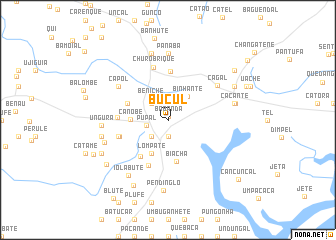 map of Bucul