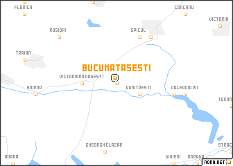 map of Bucu-Mătăşeşti