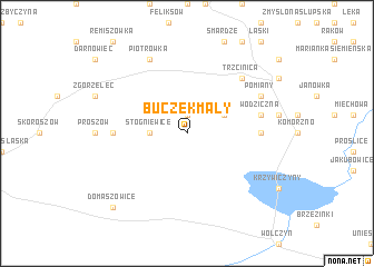 map of Buczek Mały