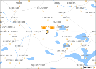 map of Bucznik