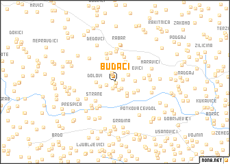 map of Budaci