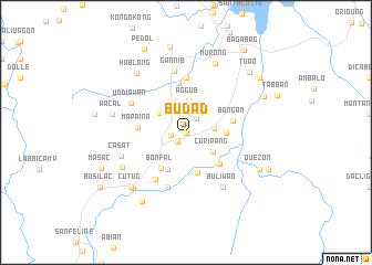 map of Budad