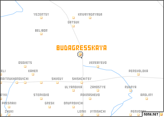 map of Buda Gresskaya