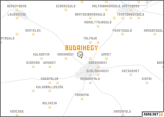 map of Budaihegy