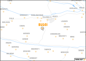 map of Budăi