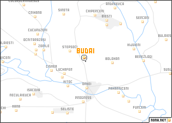 map of Budăi