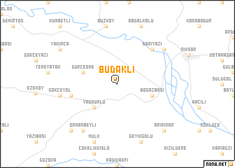 map of Budaklı
