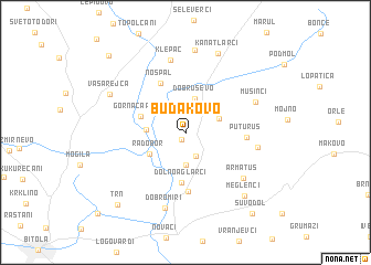 map of Budakovo