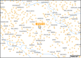 map of Budak