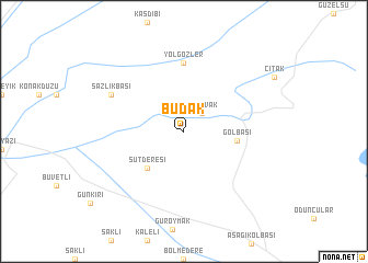 map of Budak