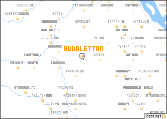 map of Budalettan