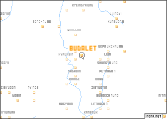 map of Budalet