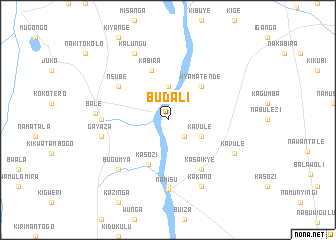 map of Budali