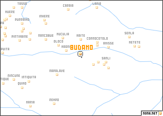 map of Budamo