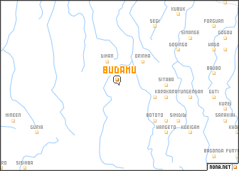 map of Budamu