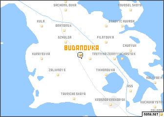 map of Budanovka