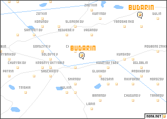 map of Budarin