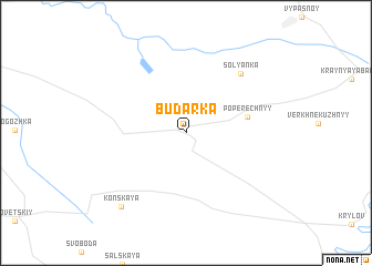map of Budarka