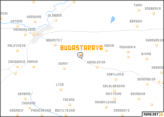 map of Buda Staraya