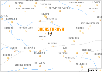map of Buda Staraya