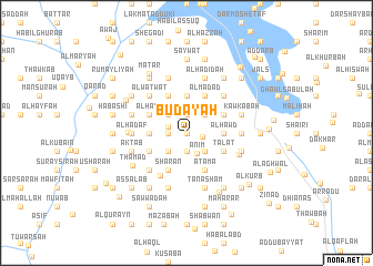 map of Buday‘ah