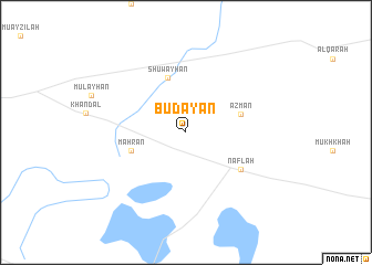 map of Buday‘ān