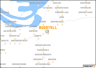 map of Budayell